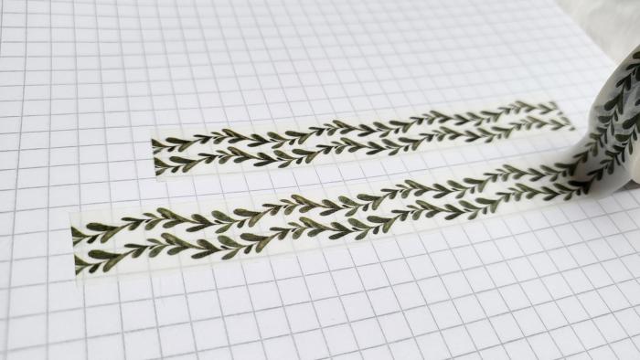 Washi Tape Blumenranke
